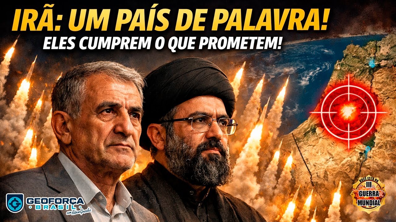 IRÃ: UM PAÍS DE PALAVRA! ELES CUMPREM O QUE PROMETEM! TRUMP DESESPERADO POR UM CESSAR FOGO!