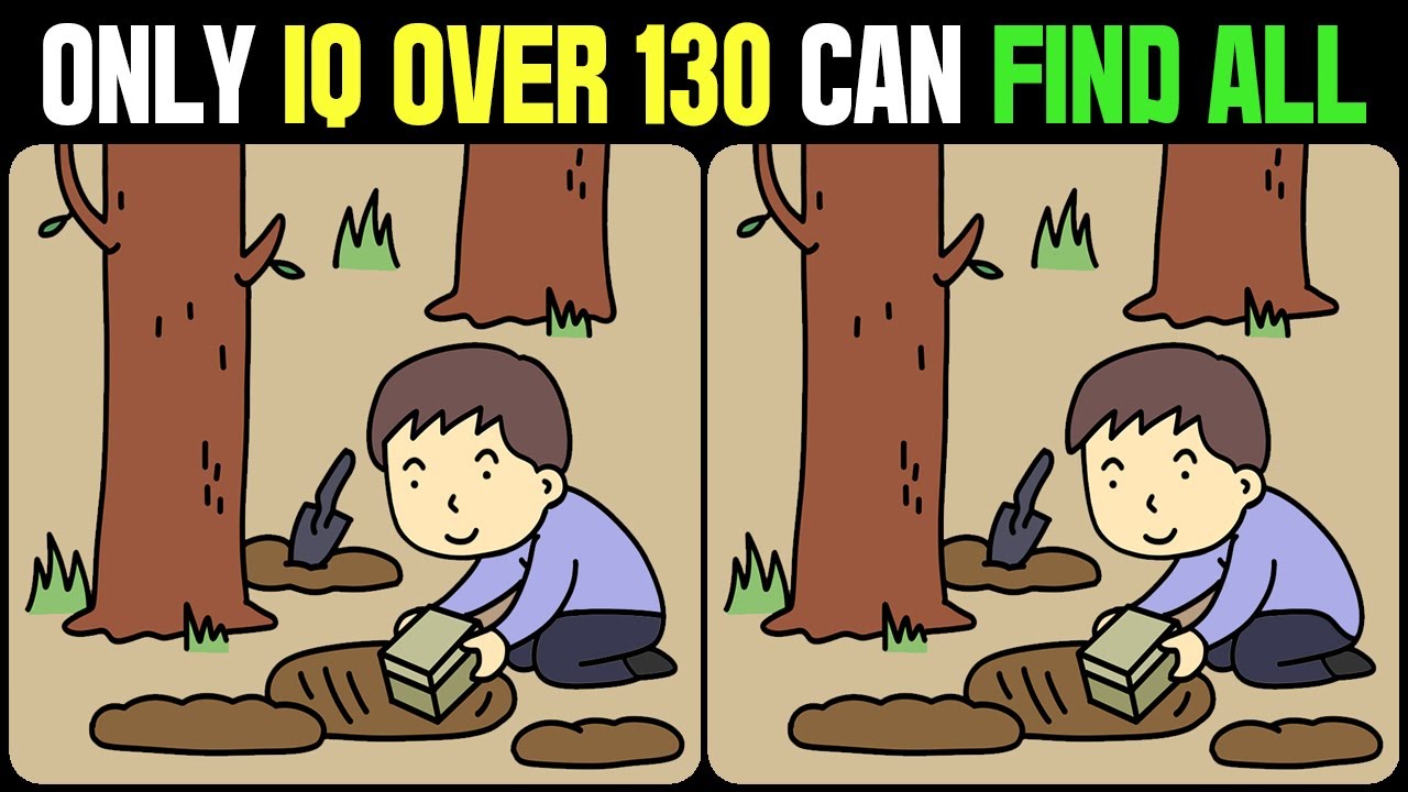 Spot The Difference : Can You Find Them All? [ Find The Difference #207 ]