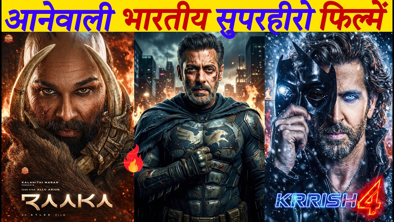 Top 10 Upcoming Indian Superhero Movies 2026 to 2027 | Biggest Superhero Movies | Raaka 🔥