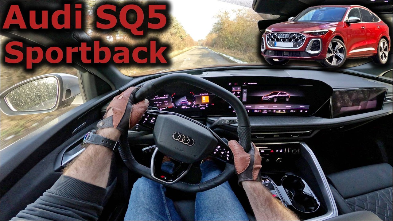 2026 Audi SQ5 Sportback 3.0 TFSI V6 | 4K POV Driving (City + Highway)