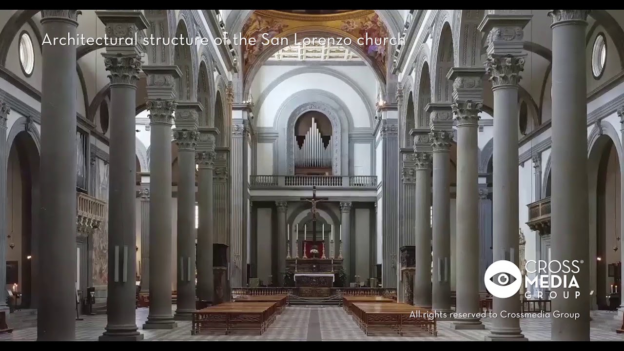 Architectural structure of the San Lorenzo Church