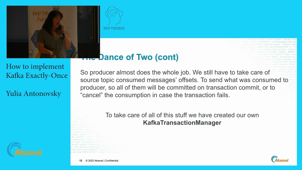 How to implement Kafka Exactly-Once