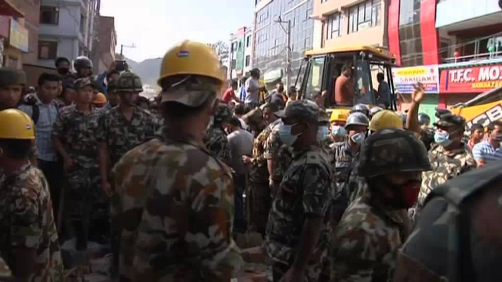 Ny jordbävning i Nepal - Nyheterna (TV4)