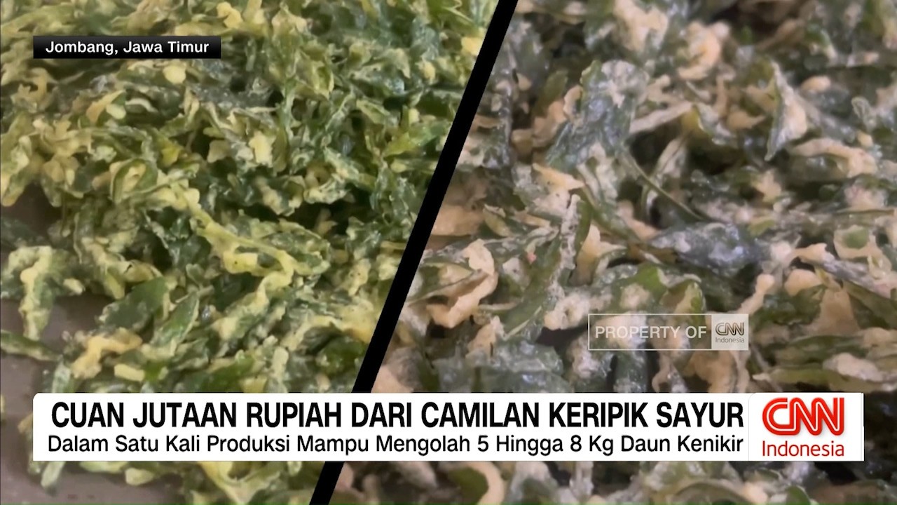 Cuan Menjanjikan dari Camilan Keripik Sayur dan Telur Asin Bakar