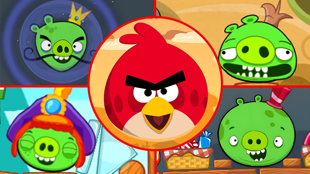Angry Birds Project R (3.0.6) - All Bosses (Boss Fight)