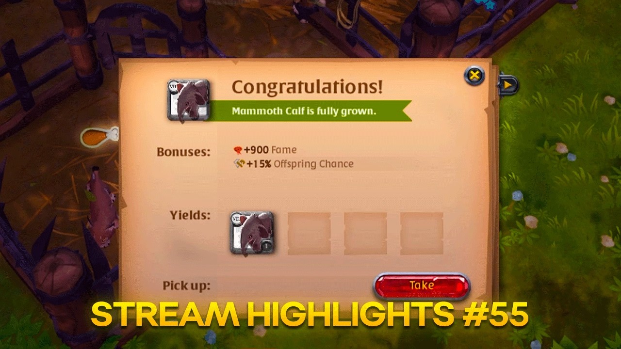 ME SALIÓ CRÍA DE MAMUT | Stream highlights #55 | Albion Online