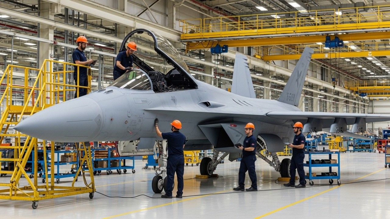From Raw Metal to Fighter Jet – The Complete Military Aircraft Build Process