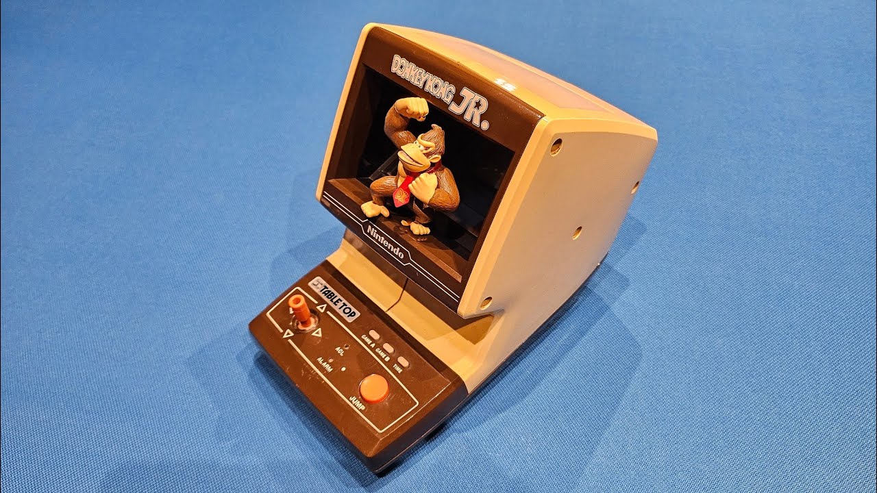 DONKEY KONG JR. (1983) - Nintendo Game & Watch - TABLE TOP  CJ-71
