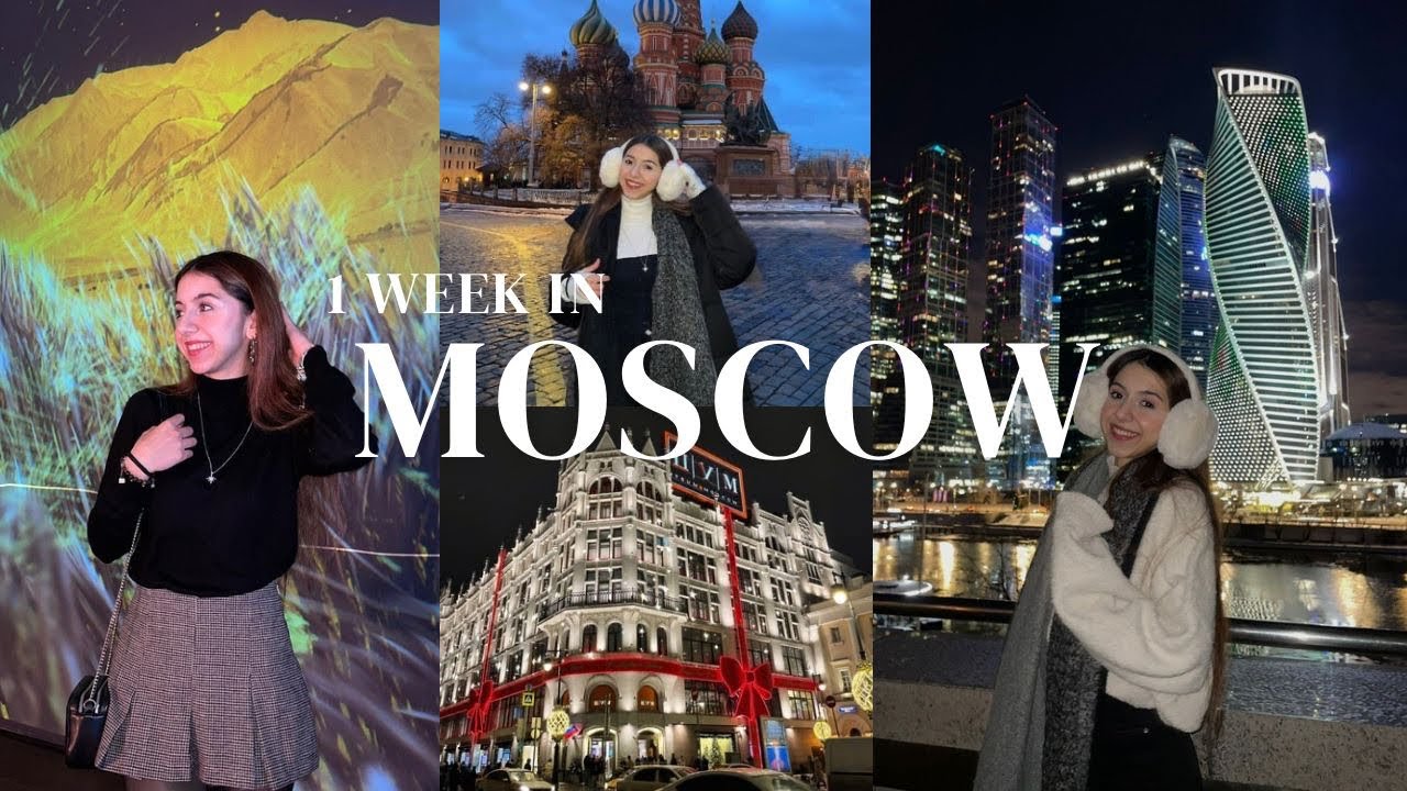 NEW YEAR MOSCOW VLOG 2025 🇷🇺