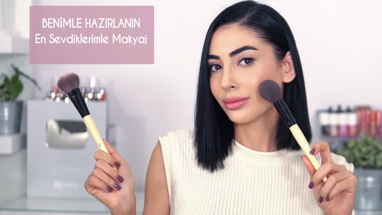Makyaj Çantamın Favorileriyle Makyaj 💄🎬| Benimle Hazırlanın