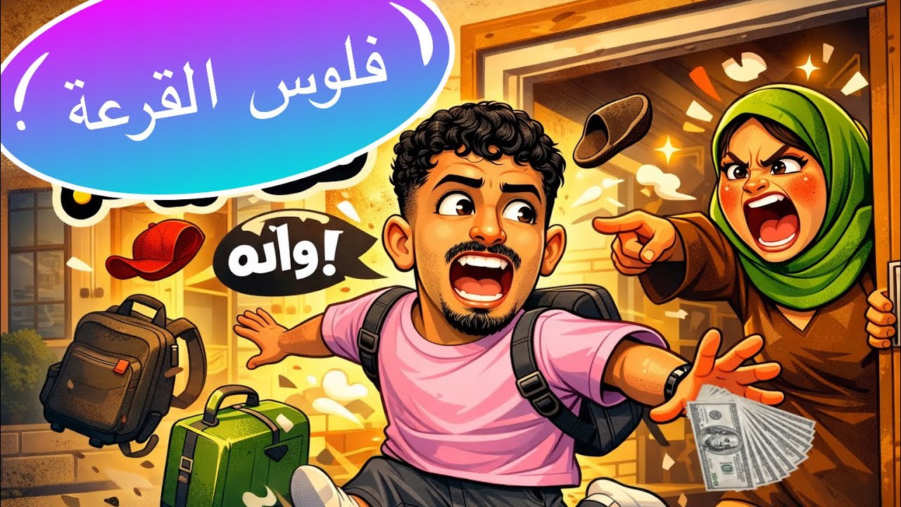 شفـرت لـواليدة فلـوس القرعـة💔😱🥹