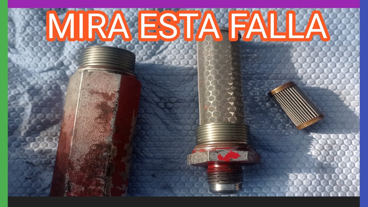 FALLA DE PRESIÓN DE COMBUSTIBLE EN CUMMINS ISX 500HP