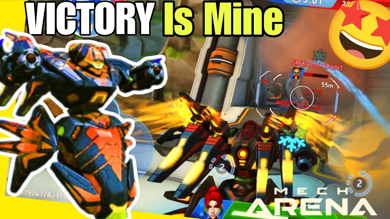 Deathwalker Gemini 8 OP Damage | Unkillable Mech Arena Gameplay