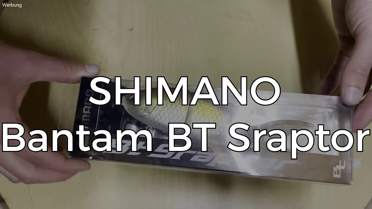 Tackle Unboxing | SHIMANO Bantam BT Sraptor - Swimbait im JDM Style