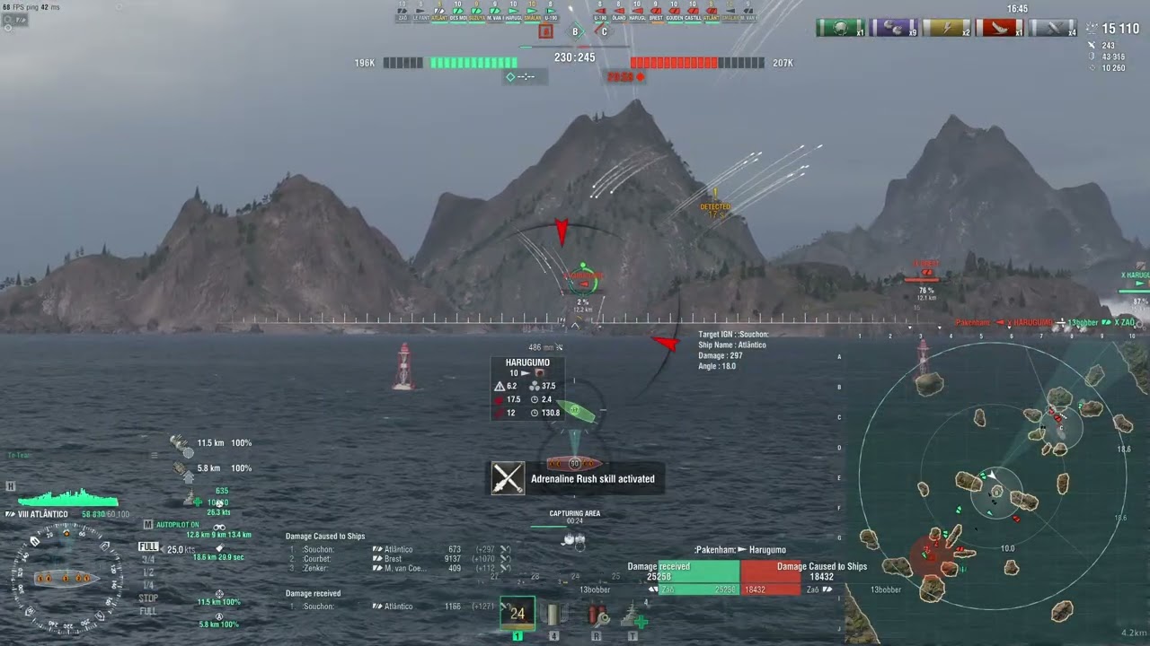 Atlantico on the hunt