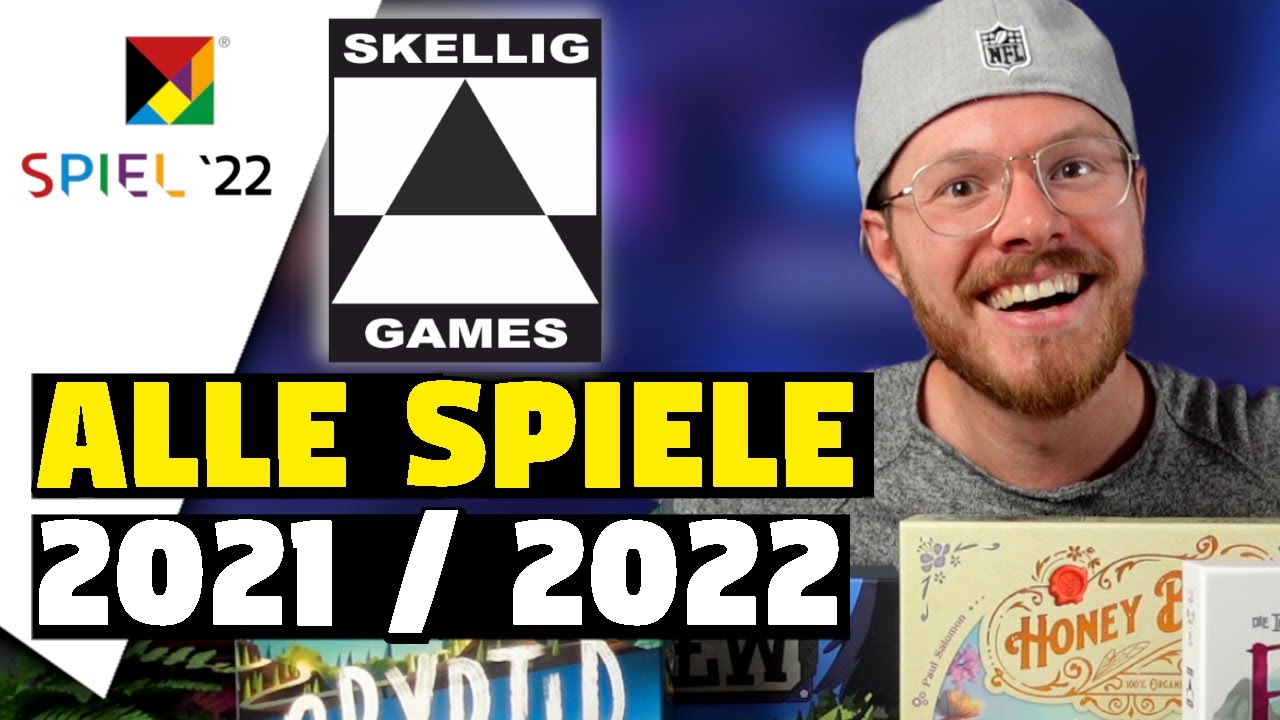 Alle Brettspiele von SKELLIG GAMES 2021/2022 - SPIEL Messe