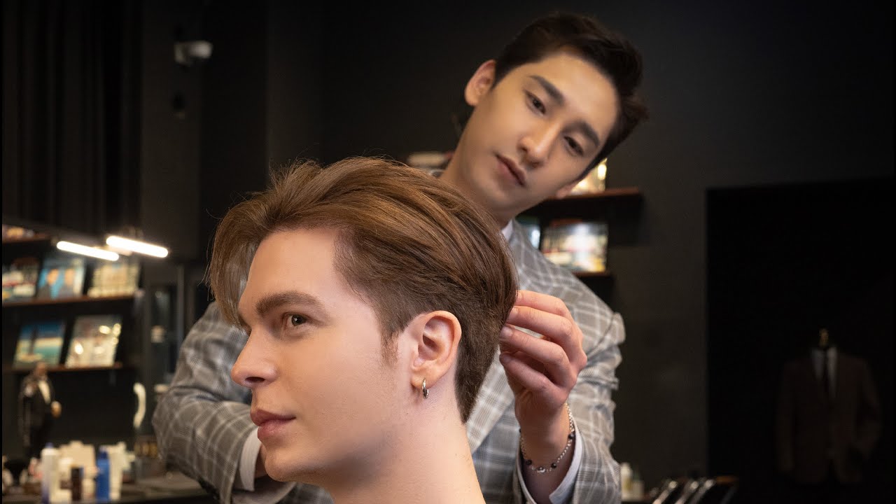 ASMR BARBER💈- 자연스러운 헤어스타일 커트 바버샵asmr l natural haircut asmr movie