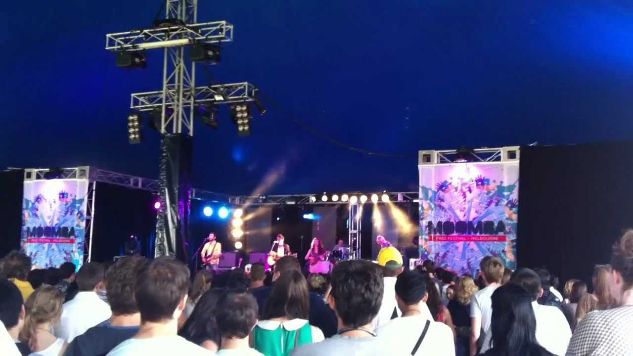 The Paper Kites - Woodland, Live at Moomba Festival, Melbourne, 2012