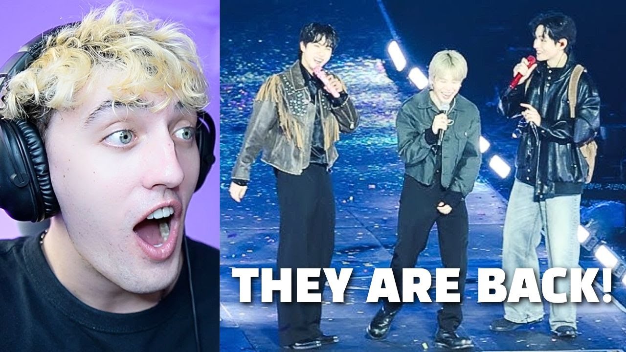 JIN & V & Jimin ('IDOL, So What, My Universe, Spring Day) ЖИВОЕ ВЫСТУПЛЕНИЕ - РЕАКЦИЯ!