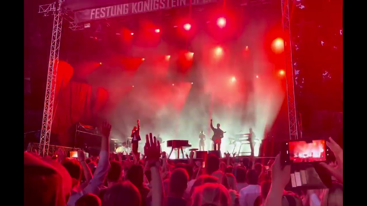 Hurts - nothing will be bigger (Festung Königstein, 15.7.23)