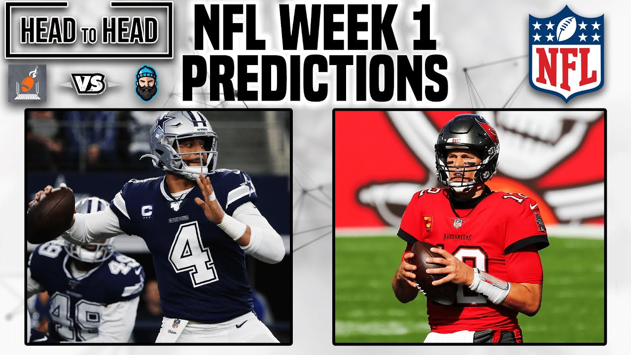 NFL Predictions For Week 1 | Weekly 2021 NFL Picks