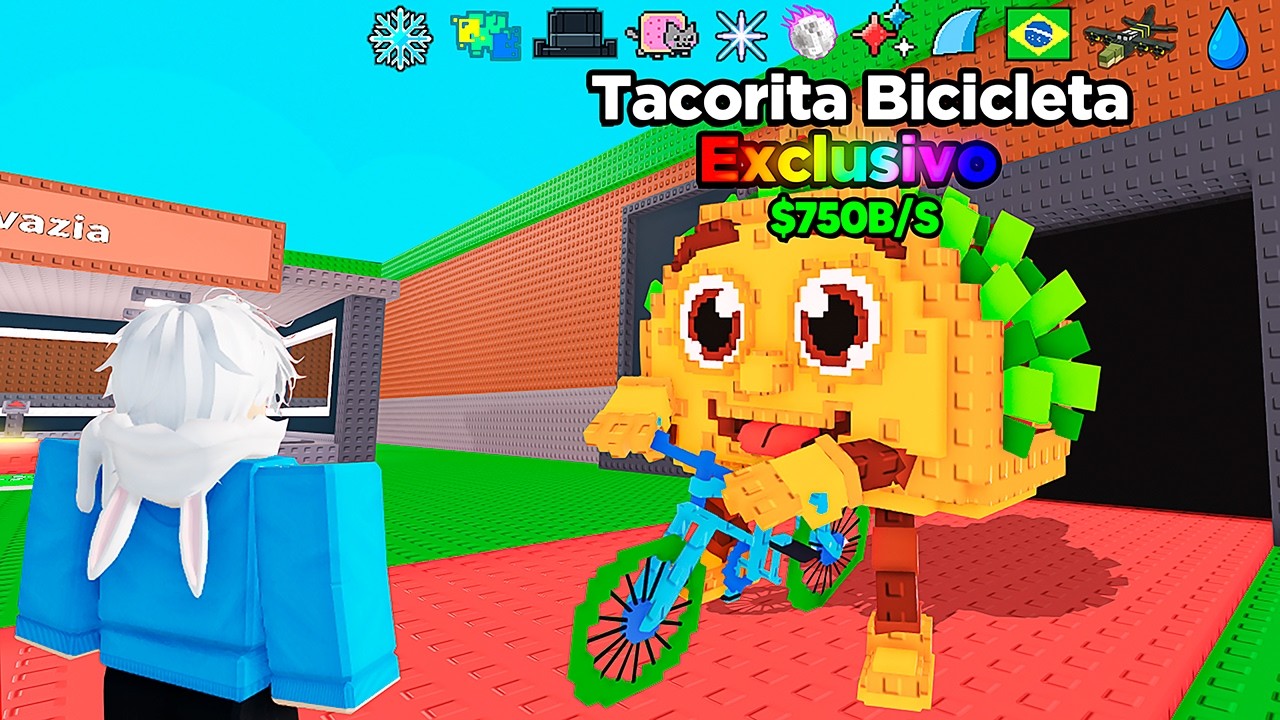 🌮 1 EM UM MILHÃO! PEGUEI O NOVO BRAINROT MAIS ABSURDO DE TODOS NO ROUBE UM BRAINROT!