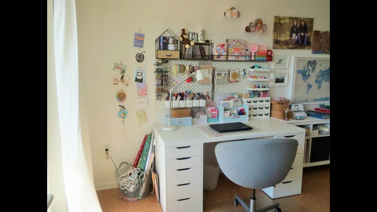 Room Tour / Mein Bastelbereich