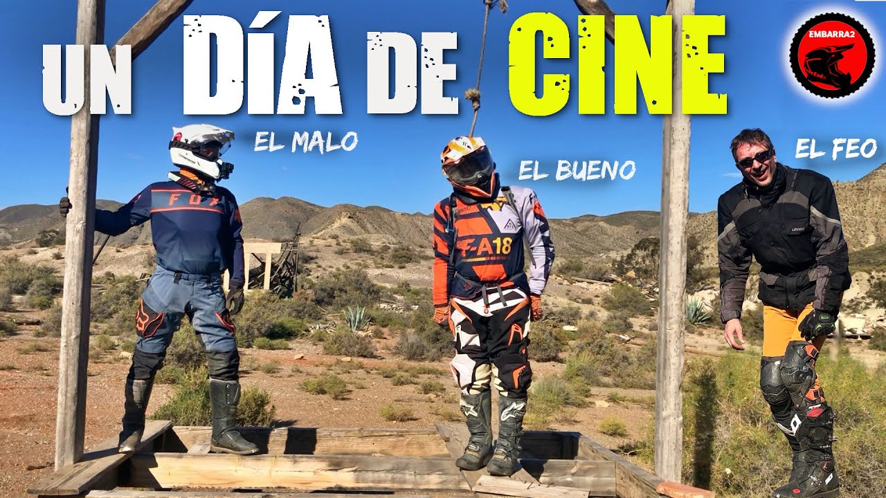 CABO DE GATA | Un VIAJE en MOTO de CINE ... desierto, rambla, pelis y playa 🏝