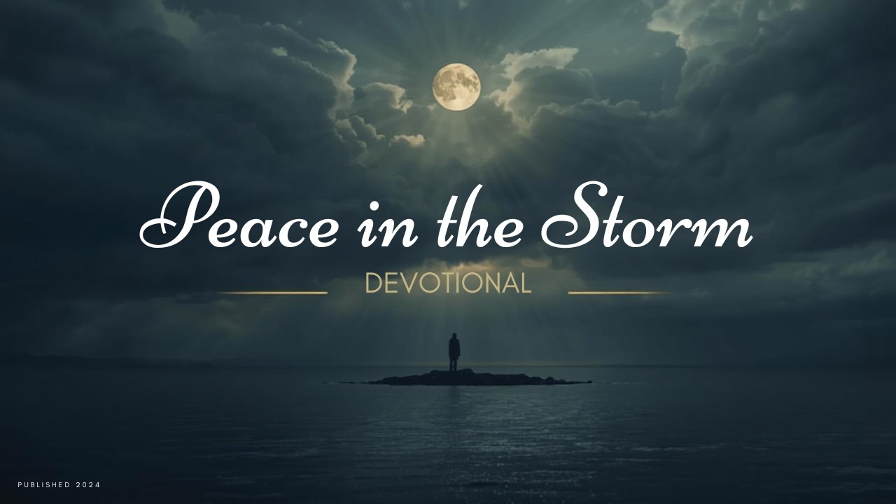 When Fear Takes Over, Jesus Brings Peace