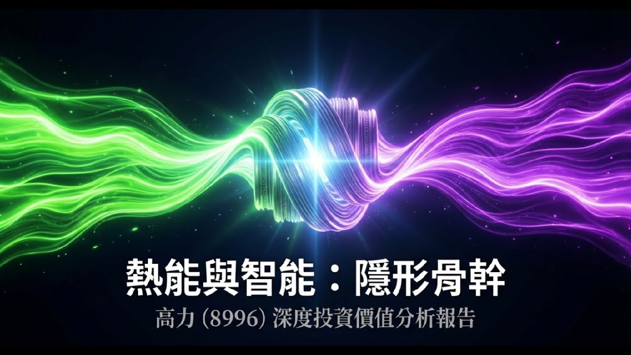 高力8996：能源轉型與 AI 算力軍備競賽的關鍵樞紐