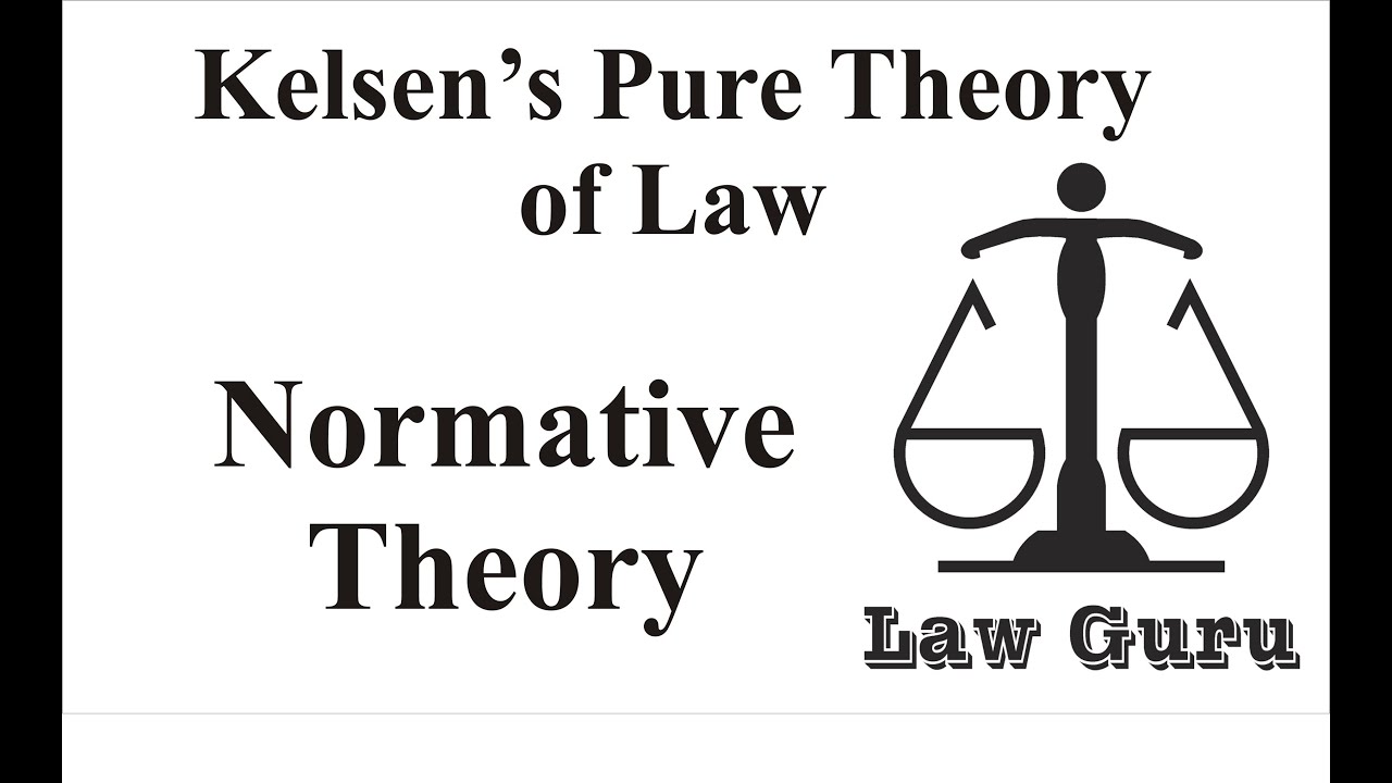 Kelson's Pure Theory of Law (Normative Theory) | Jurisprudence | Law Guru