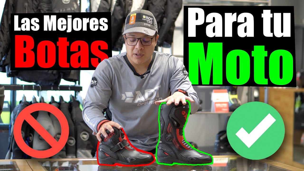 🔥 Estas son LAS MEJORES BOTAS 😱 Para Tu Moto | Cam Daza