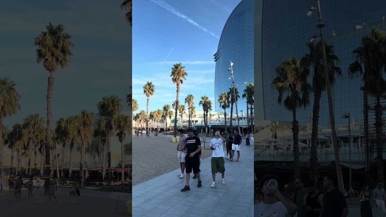 Barcelona’s skyline icon 🌊✨ 