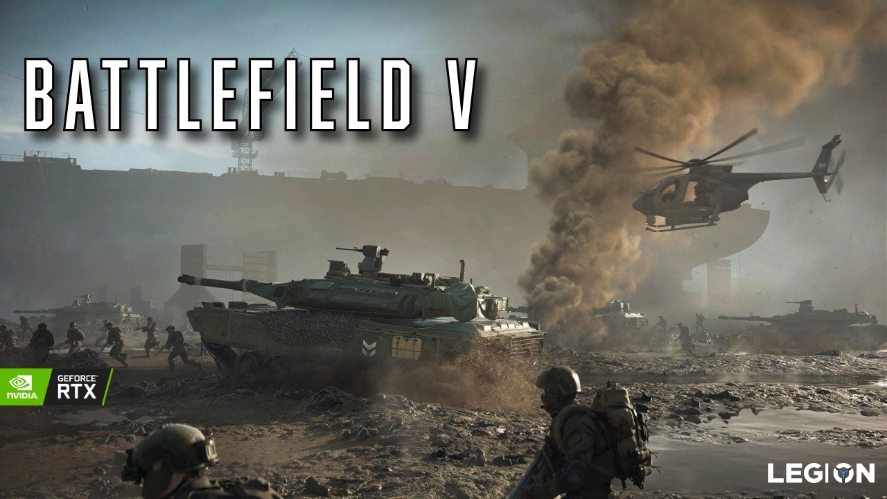 Battlefield V Gameplay ~ Lenovo Legion Slim 5