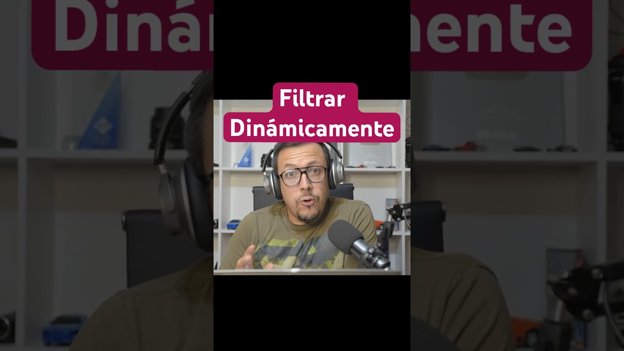 C&oacute;mo filtrar de forma din&aacute;mica en una tabla con una lista desplegable.