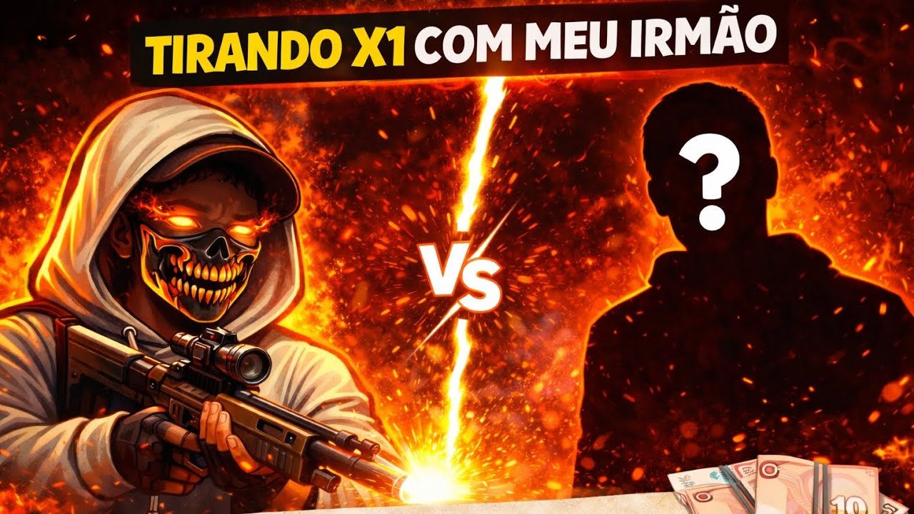 Jogando apostado com meu irmão (não deu bom😰😰) 
