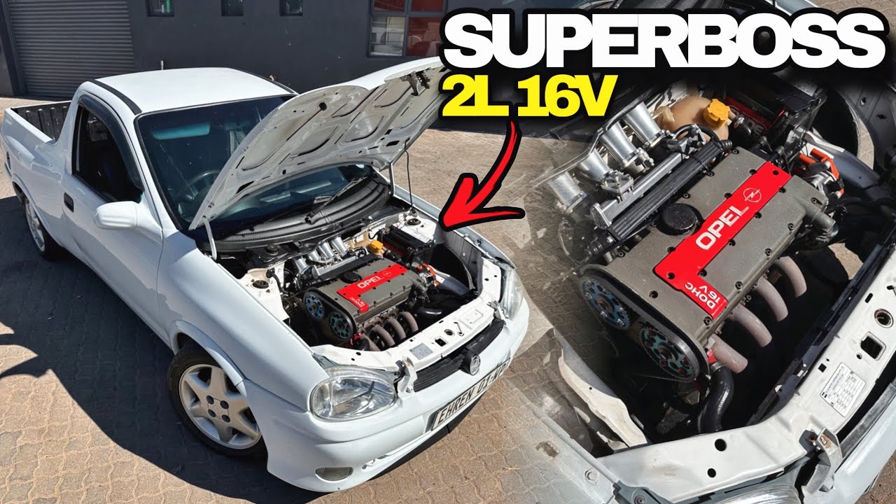Сборка Opel Superboss в стиле Sleeper заменила Corsa Bakkie!! 🔥😳 #engineswap