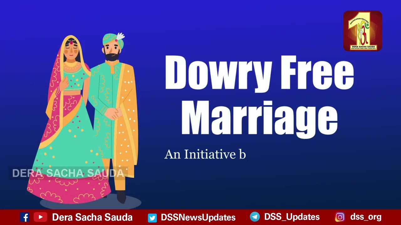 Meet this newly wedded couple who is one of the live example of initiative 'Dowry Free Marriages'