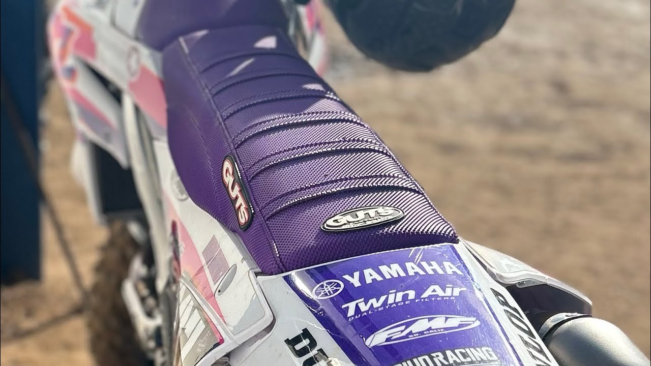 Guts Racing Seat Foam and Cover Installation on a 2024 Yamaha YZ250F