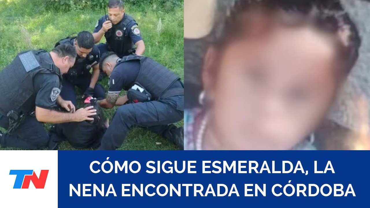 CASO ESMERALDA EN CÓRDOBA: continúan los estudios médicos de la nena en un hospital de Cosquín