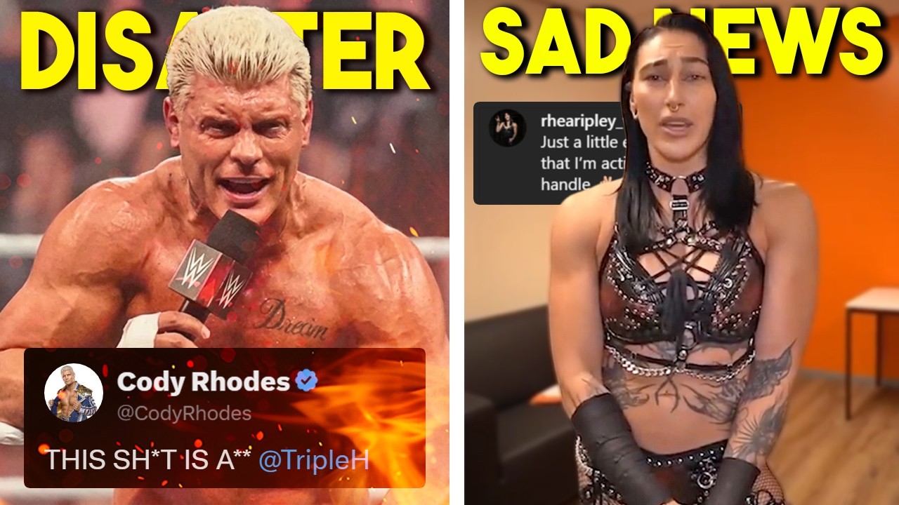 WRESTLEMANIA WEEK A DISASTER...SAD NEWS WHY RHEA RIPLEY LOST WEIGHT...REALLY WWE?...Wrestling News