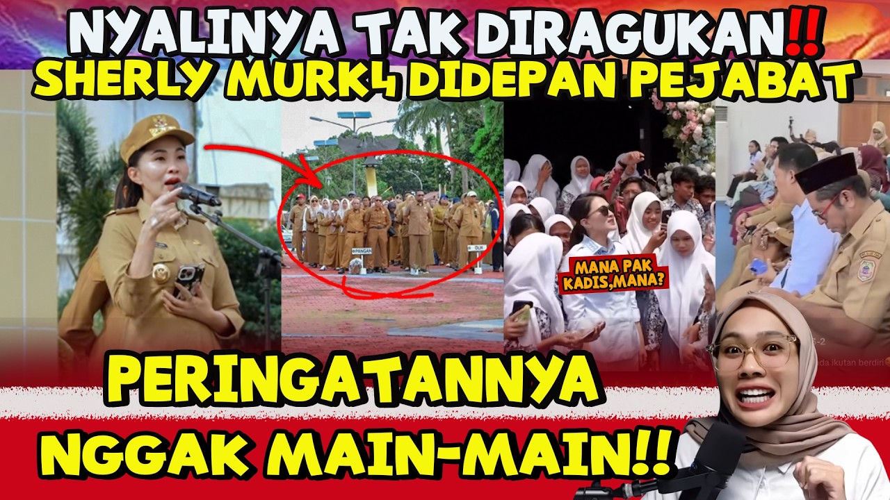 DIJAMIN GA BISA TIDUR‼️GUB.SHERLY ULTIMATUM PEJABAT YANG SUKA MAIN KOTOR—KASIHAN KADISNYA 😂