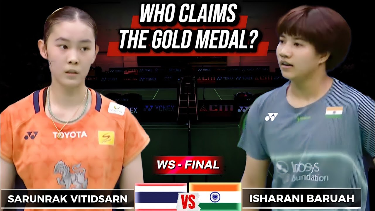 Who Claims The Gold? Sarunrak Vitidsarn battles Isharani Baruah | 2026 Badminton Finals