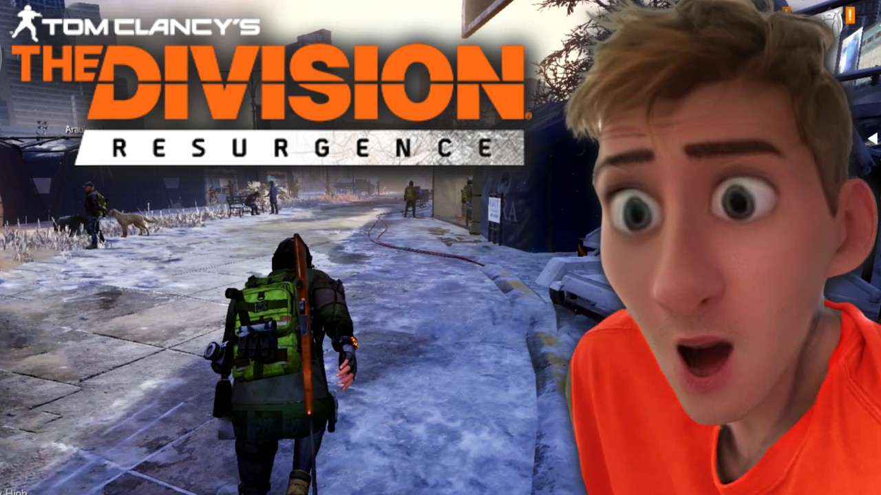 FIRST TIME playing THE DIVISION MOBILE 🤯 (THE DIVISION RESURGENCE GAMEPLAY)