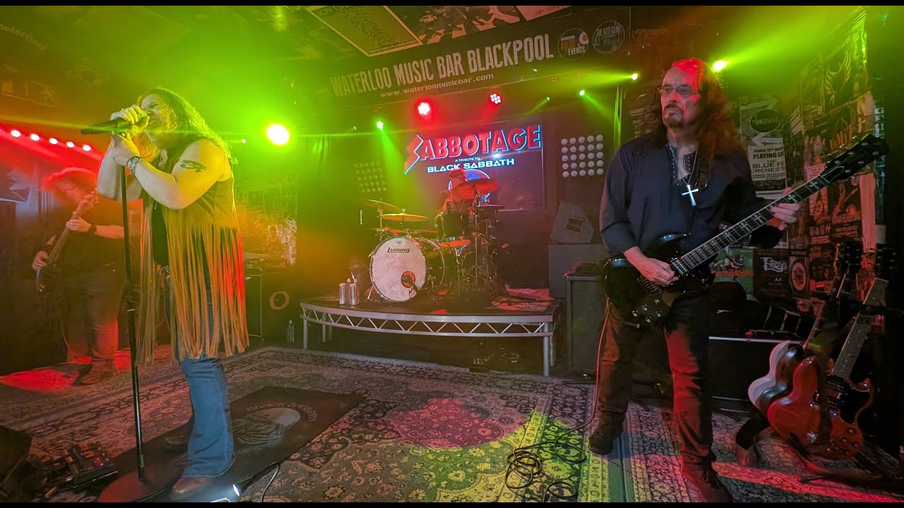 Sabbotage Tribute to Black Sabbath @ Waterloo Music Bar, Blackpool - 27th July 2025