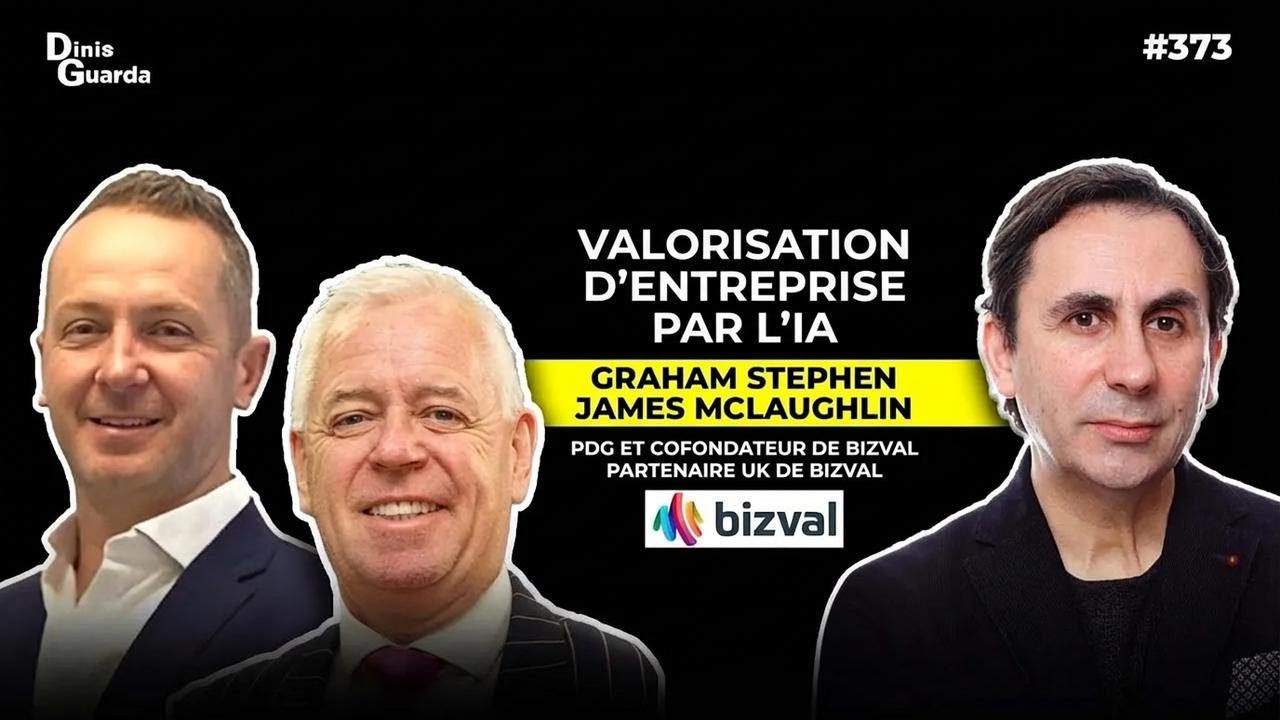 Graham Stephen – PDG et cofondateur de bizval + James McLaughlin – associé UK de bizval