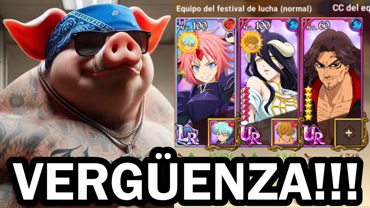 😂 &iexcl;&iexcl;SE LA VERG&Uuml;ENZA DE TU FAMILIA CON ESTE EQUIPO!! CAMPEON 1 FACIL 🥵 | 7DS: Grand Cross