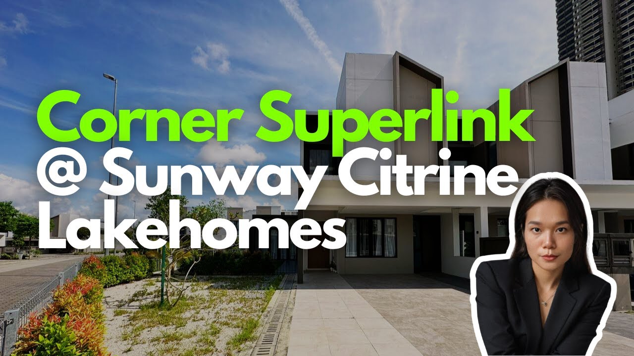 Luxury House Tour - Corner Superlink @ Sunway Citrine Lakehomes Sunway Iskandar Puteri