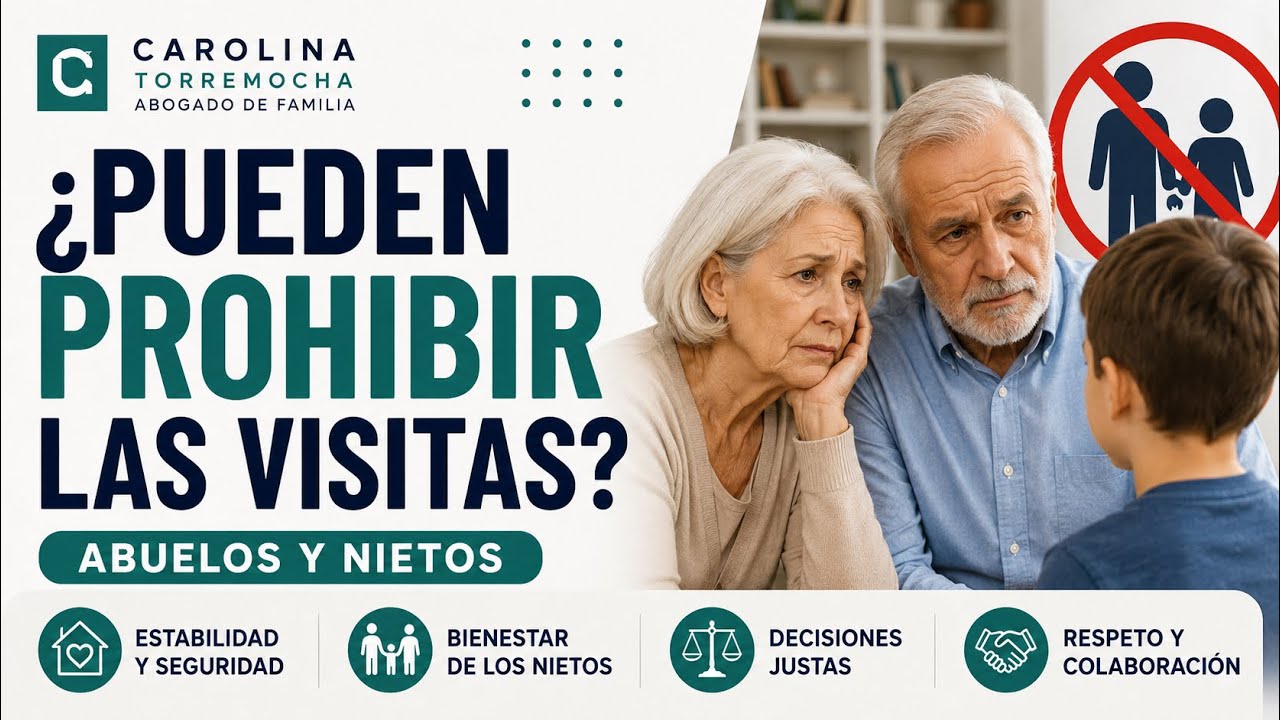 .Hay circunstancias  que pueden justificar la denegación de las visitas entre abuelos y nietos