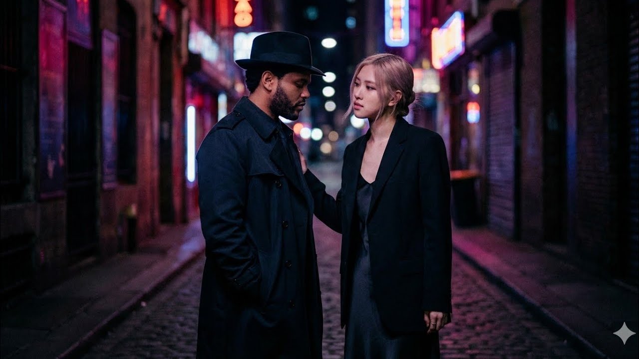 The Weeknd ft. Ros&eacute;  -  Echoes After Midnight | Lyrics Video